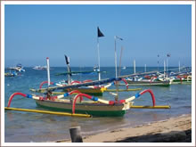 Fishing at the Bali Sea